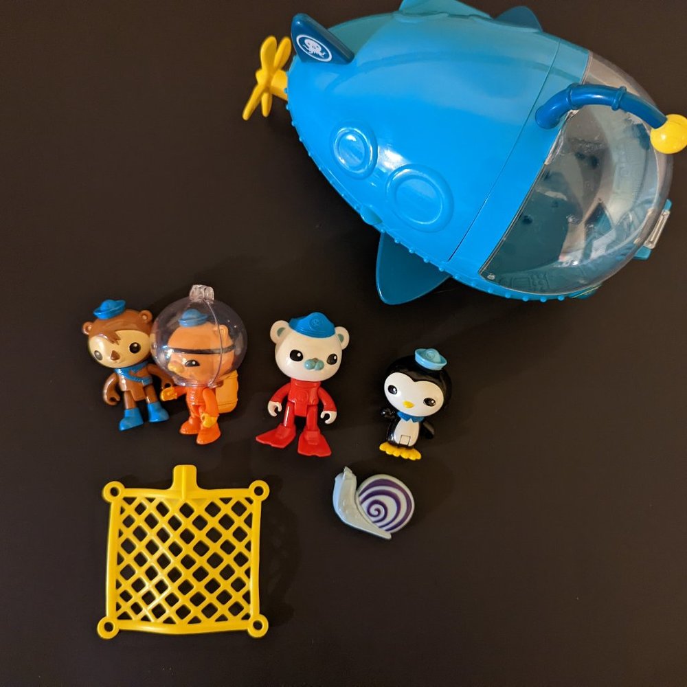 Octonauts Gup A with Characters